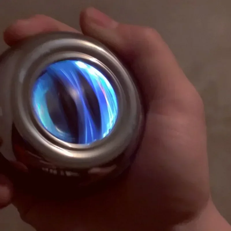 كرة معصم معدنية ملونة مبهرة جيروسكوب الذراع وتدريبات العضلات ومعدات اللياقة البدنية