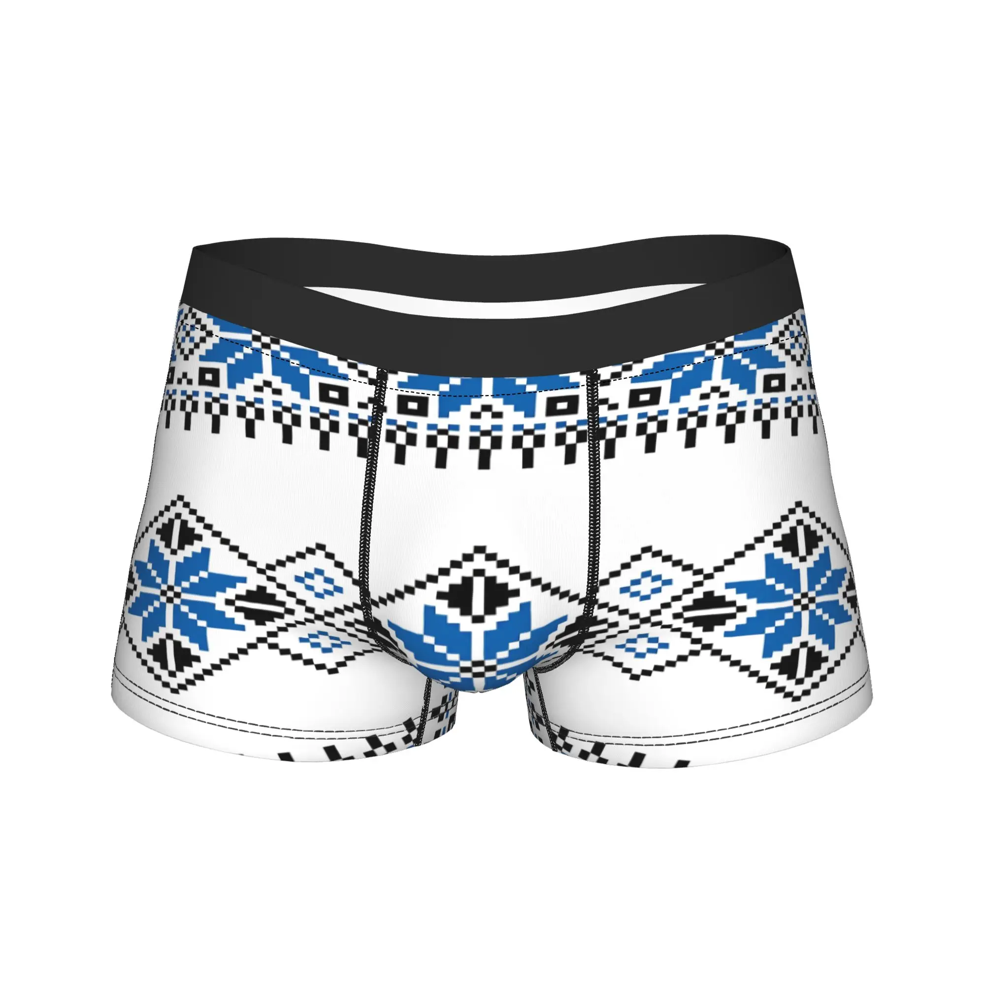 

Украинские и белорусские вышиванки: высококачественные мужские дышащие трусы-боксеры больших размеров