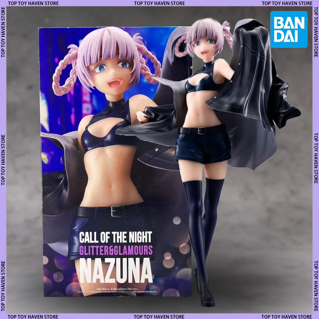 

Banpresto Glitter&Glamours Yofukashi No Uta Nanakusa Nazuna аниме фигурка новая модель для украшения рабочего стола игрушка в подарок