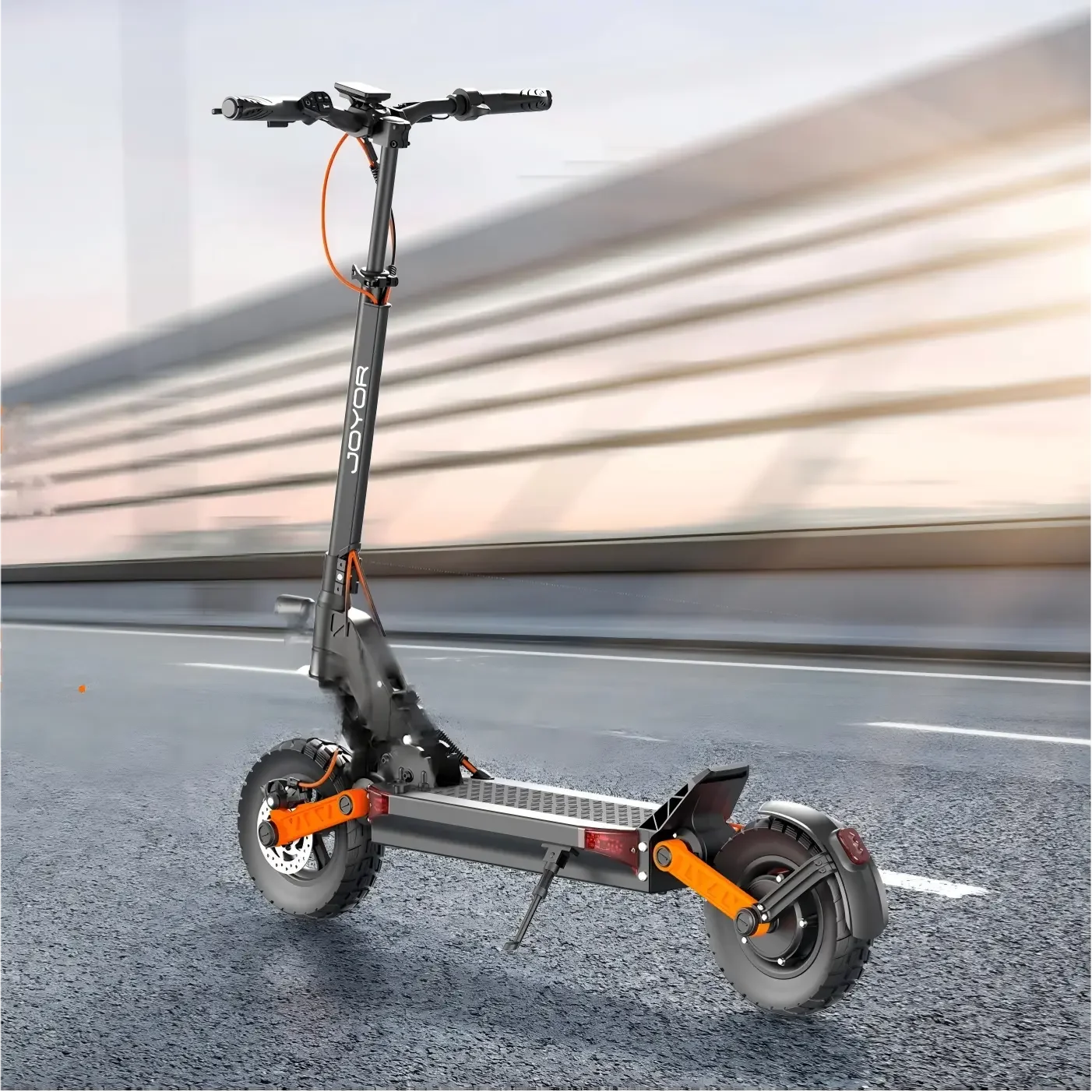 Image of Joyor S5-Z 600W Faltbarer Elektroroller, 48V 13Ah Akku, 10-Zoll-Reifen, 55 km Reichweite, Max. Geschwindigkeit 45 Km/H