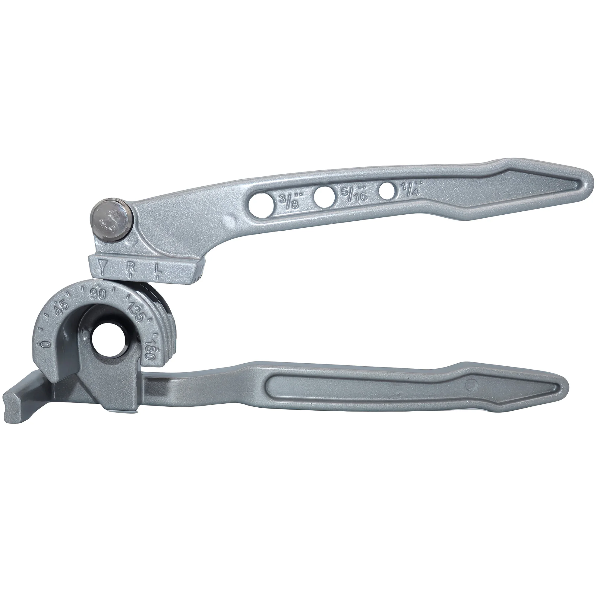 Cintreuse de tubes 180 ° Machine à cintrer métrique légère et portable pour tuyaux en cuivre et en acier mince Imperial 3/8 1/4 5/16