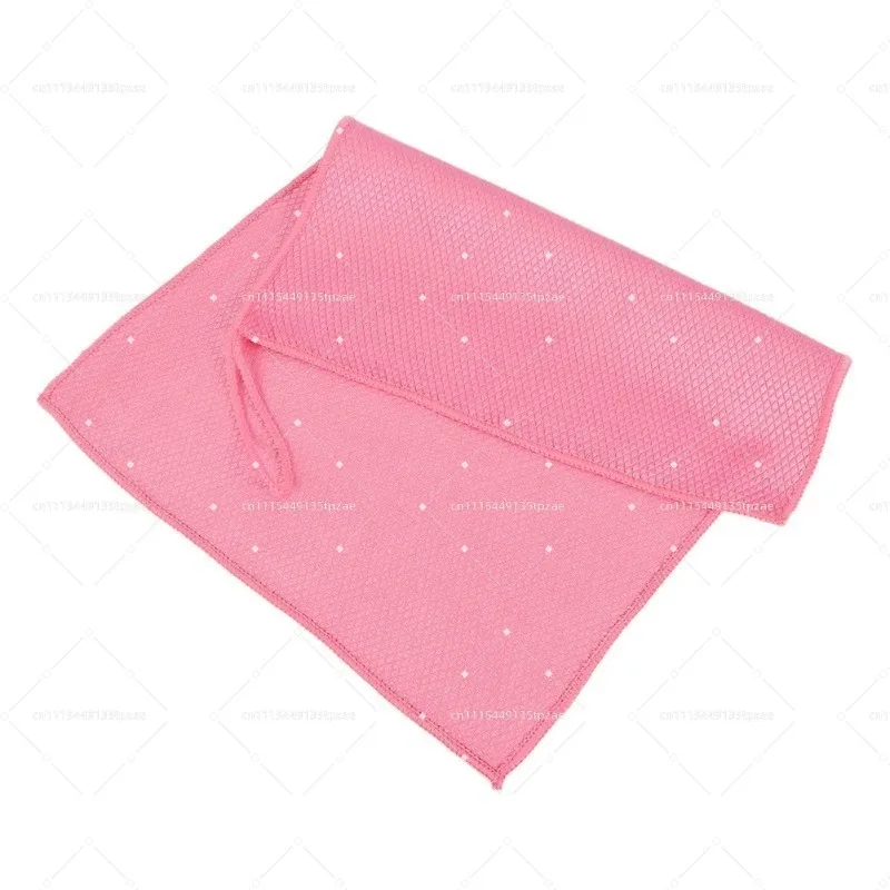 10Pcs Fish Scale Cleaning Cloths, Super Absorbent Microfiber Polishing Wiping Rags 30X40cm