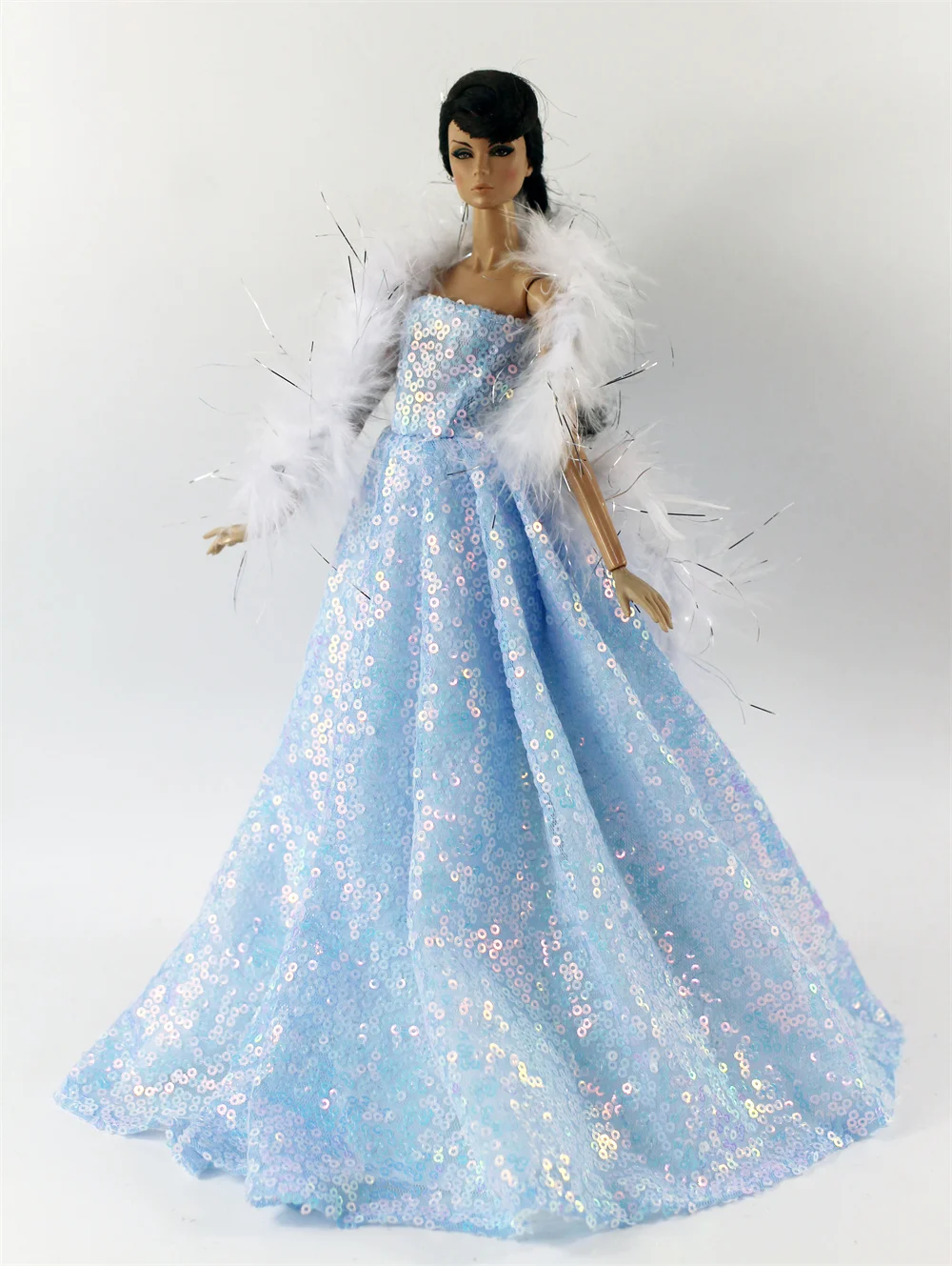 1 Set Doll Clothes 1:6 Scale Dress Outfit for 11.5 inch 30cm Doll Many Style for Choice Gifts for girls doll accessories #13