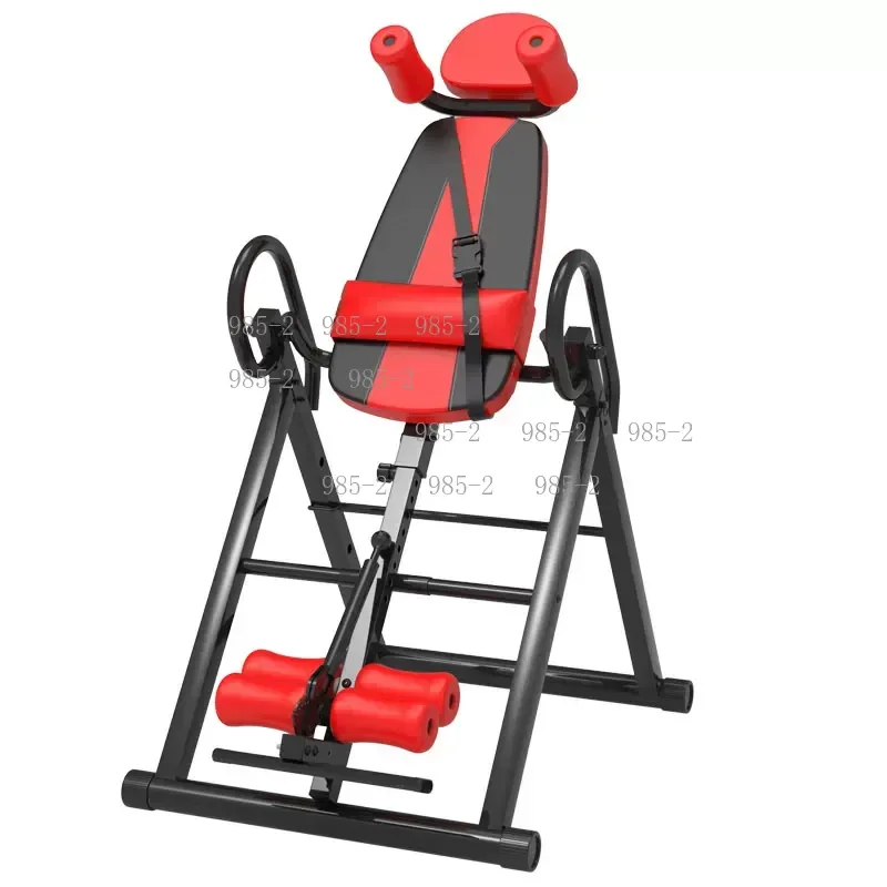 Gravity Inversion Table with Adjustable Protective Belt & Headrest, Heavy Duty Back Stretcher for Pain Relief
