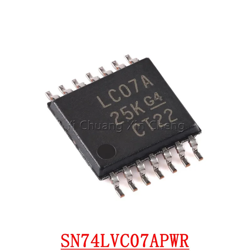 

10Pieces SN74LVC07APWR LC07A TSSOP14 100% New Originlal IC chip