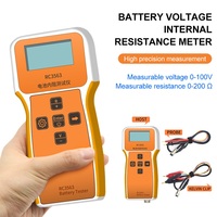 RC3563 Battery Internal Resistance Tester Voltmeter With LCD Display Rechargeable Voltage Resistance Meter For Lithium Battery