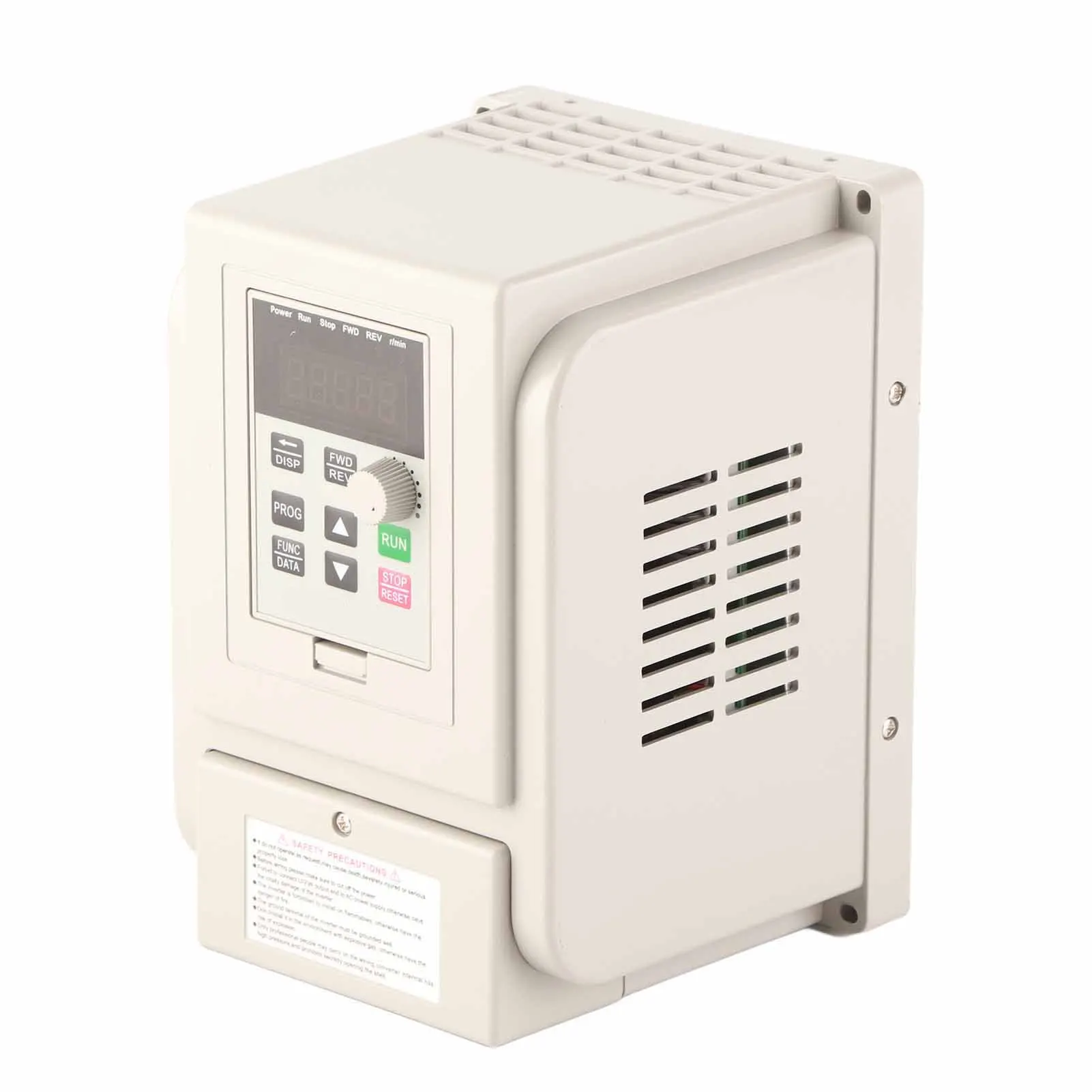 AC 1.5KW Variable Frequency Drive VFD Speed Controller for 3‑phase Motor Adjustable Frequency Drive Inverter Motor Drive VFD