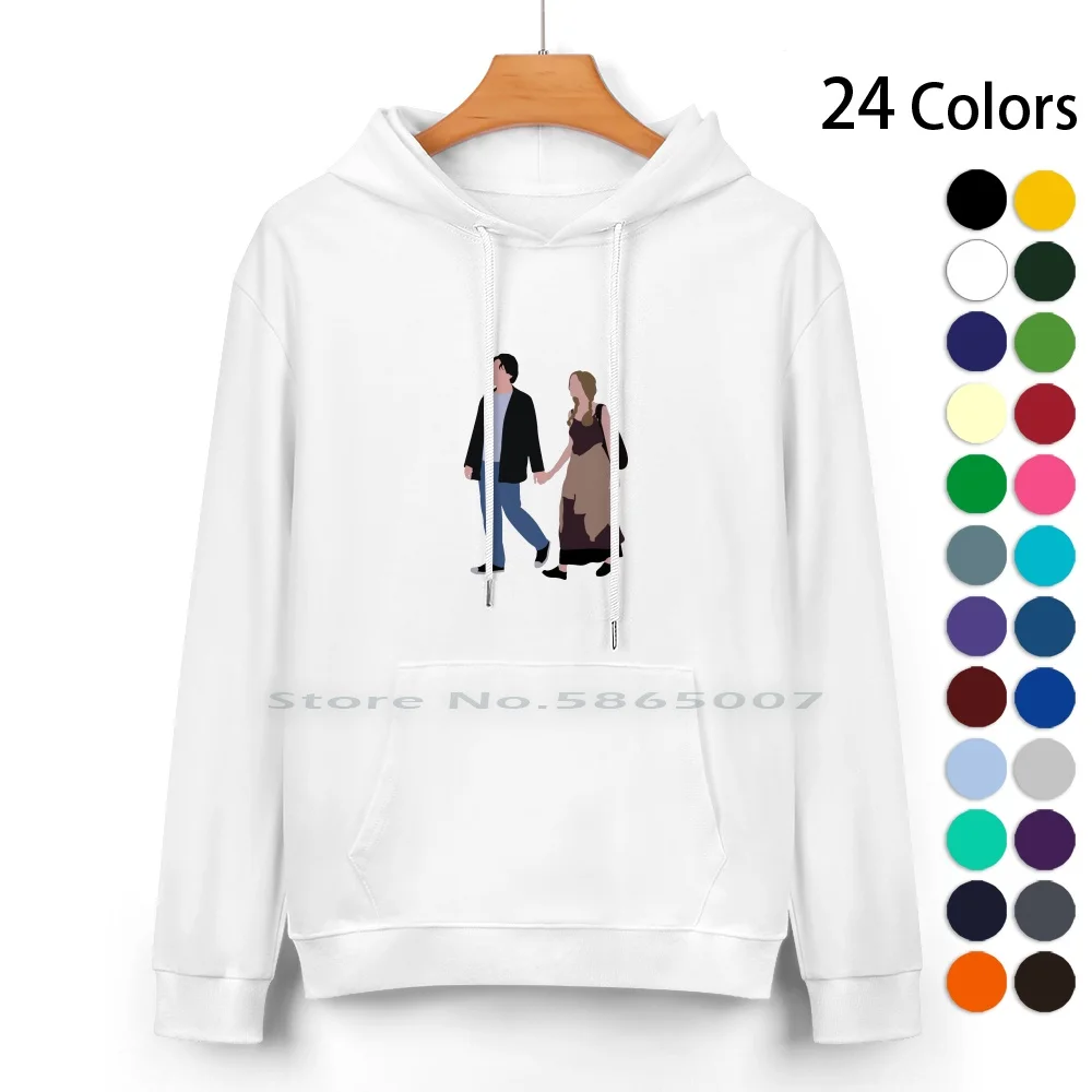 Vienna Pure Cotton Hoodie Sweater 24 Colors Before Sunrise Before Sunset Before Midnight Ethan Hawke Julie Delpy Richard