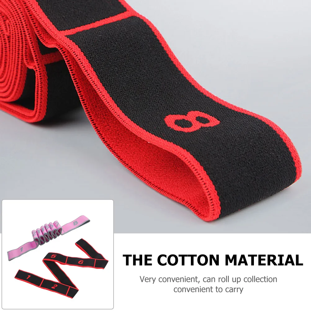 

2Pcs Strong Endurance Elastic for Shoulder Back Legs Waist Exercise Fitness Exercise Band Elastic Yoga Band