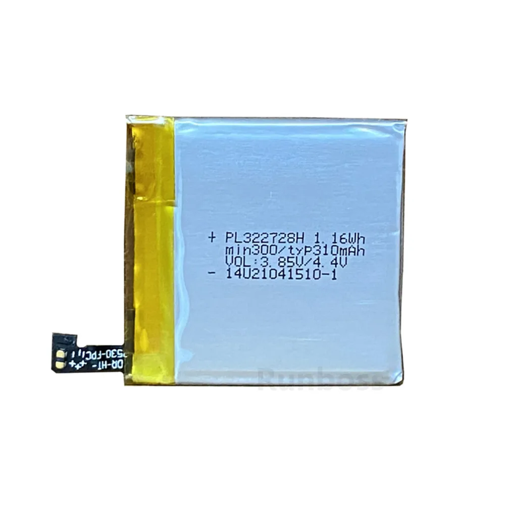 New Original 3.8V 310mAh PL332728H 332728H Battery For Huami AMAZFIT 3 3rd A1928 A1929 Smart Watch