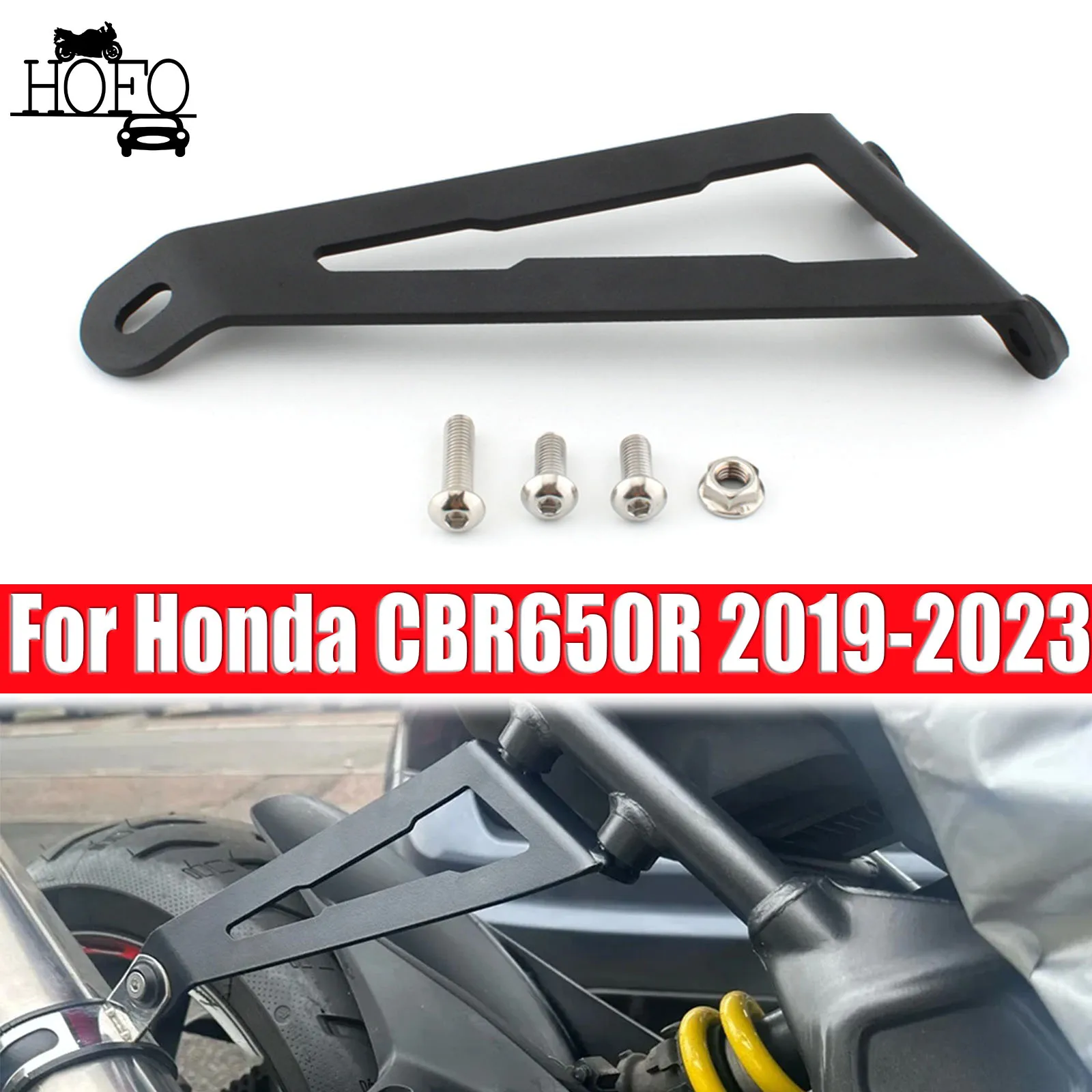 

For Honda CBR650R 2019-2023 CB650R 2019-2023 Motorcycle Parts Exhaust Hanger Bracket Holder Support