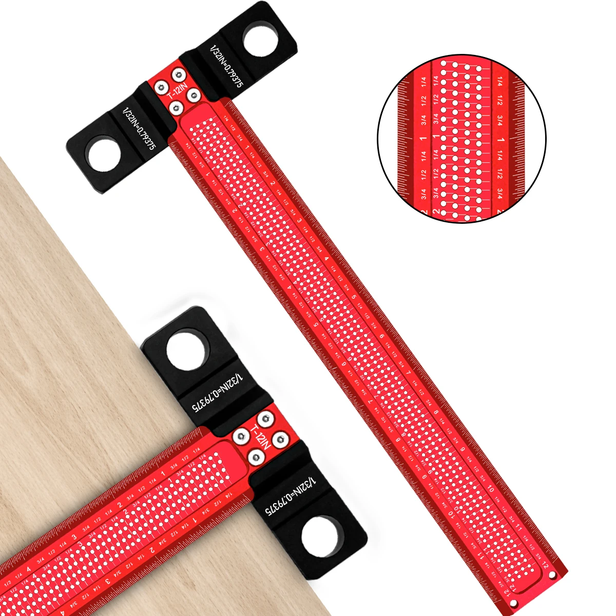 

Т-образная квадратная линейка 12-дюймовая, архитектурная линейка для плотницких работ, макета и измерения, чертилка с квадратным макетом из алюминиевого сплава