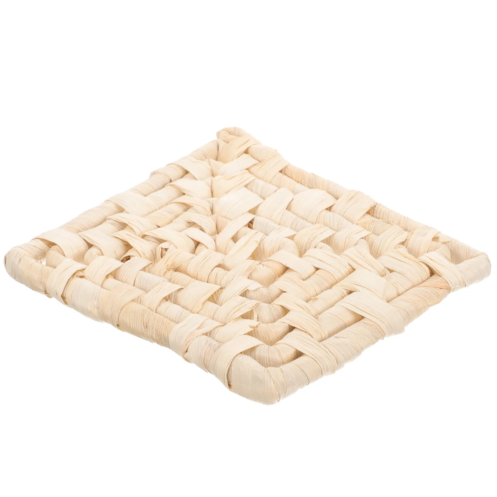 Corn Husk Parrot Perch Playground Interactive Training Supplies for Parakeet Macaw Finch Chewing Balance Exercise Bird Cage