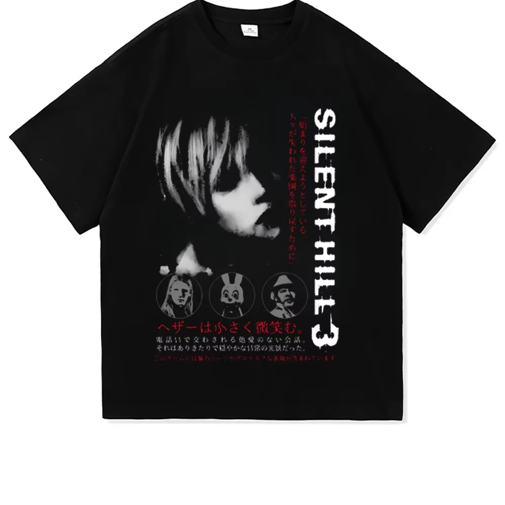 Men's Pyramid Head Silent Hill Round Neck Tees New Arrival T-Shirt T Shirts Tops Funny Suitable for Both Men and Women