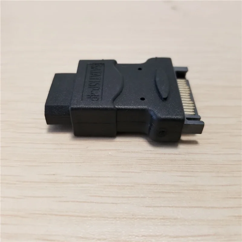 SATA 15P 15pin Male to IDE ATX 4pin Female power convertor adapter connector