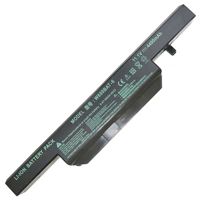 W650BAT-6 Battery for Clevo W650SB W650SH W650SZ W651SC W655SF W655SJ W670SR 6-87-W650S-4E7 6-87-W650S-4D4A2 4D4A5 W670SJQ