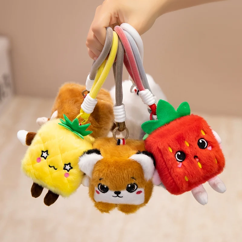 14cm Square Pinch Plush Toy Pendant for Boys and Girls, Squeezing slow rebound