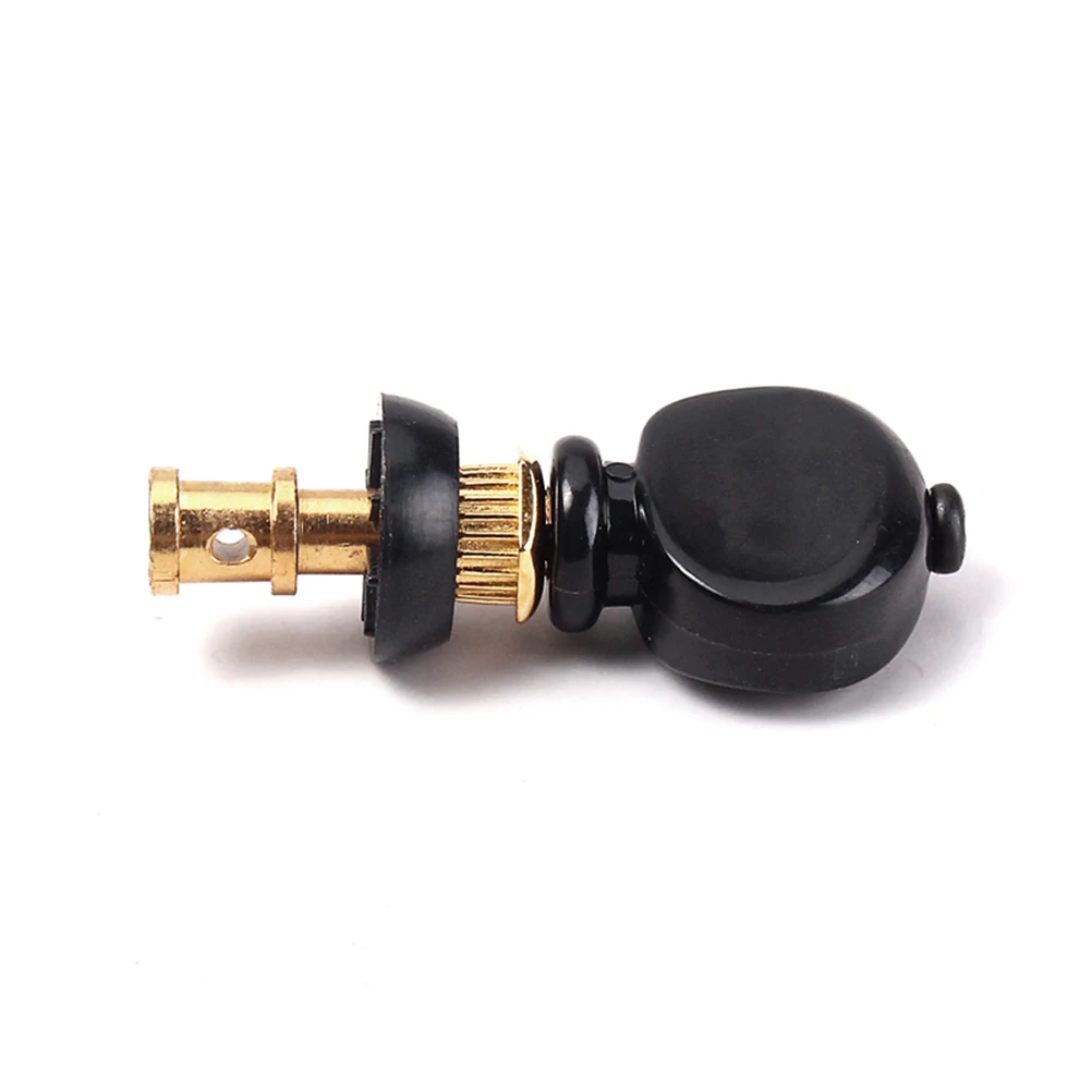 

4 Pcs Ukulele Locking Tuning Pegs Pearlescent Machine Heads Keys Tuners Black Button