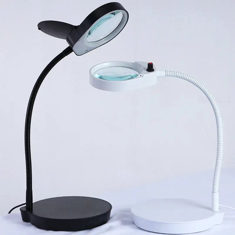 

PD-4S Lighted Magnifying Glass Hands Free Magnifier for Reading Small Prints, Map,close Working, Pcb Repair Inspection