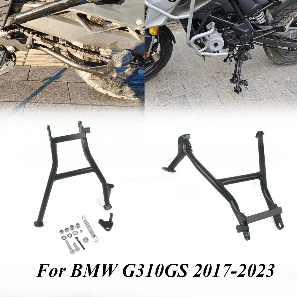 For BMW G310GS 2017-2023 Motorcycle Center Stand Bracket Kickstand Kick Stand Support Center Parking Frame Mount Leg Body Frame