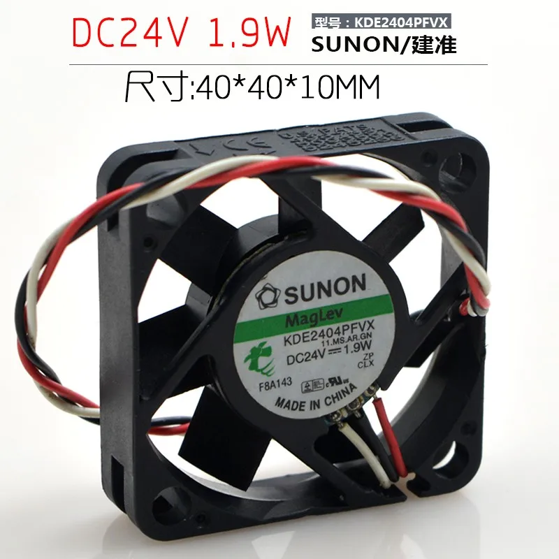 새로운 오리지널 GM2404PFVX-A DC24V 1.6W 4010 40x40x10mm 냉각 팬 라디에이터