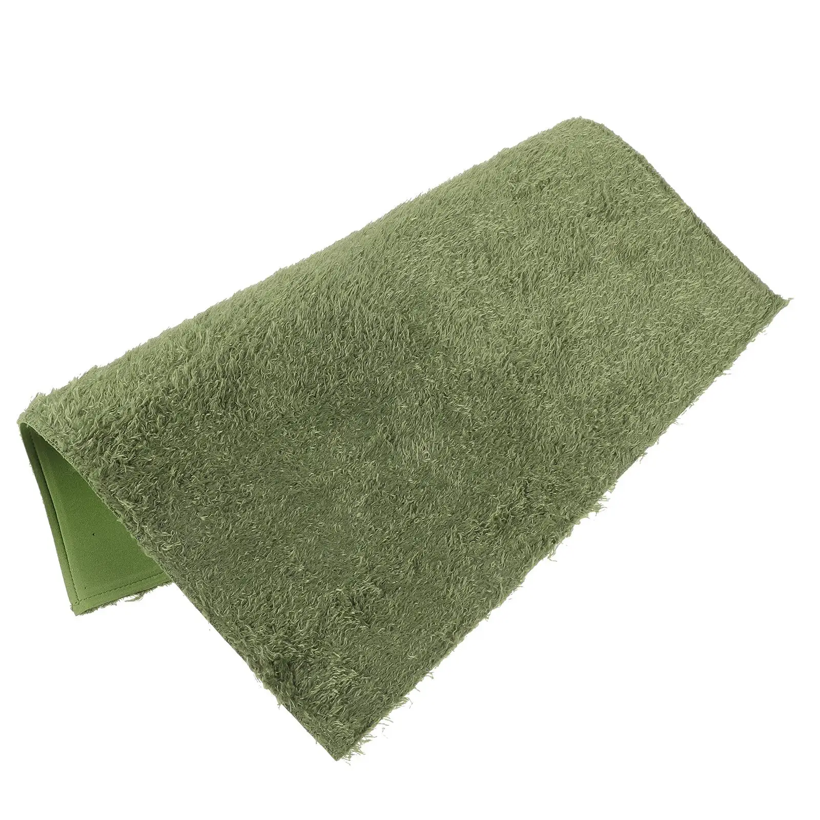 

40x40 Reptile Moss Carpet Fake Grass Bedding Substrate Liner Reusable Odor Reducing Pet Supplies Terrarium