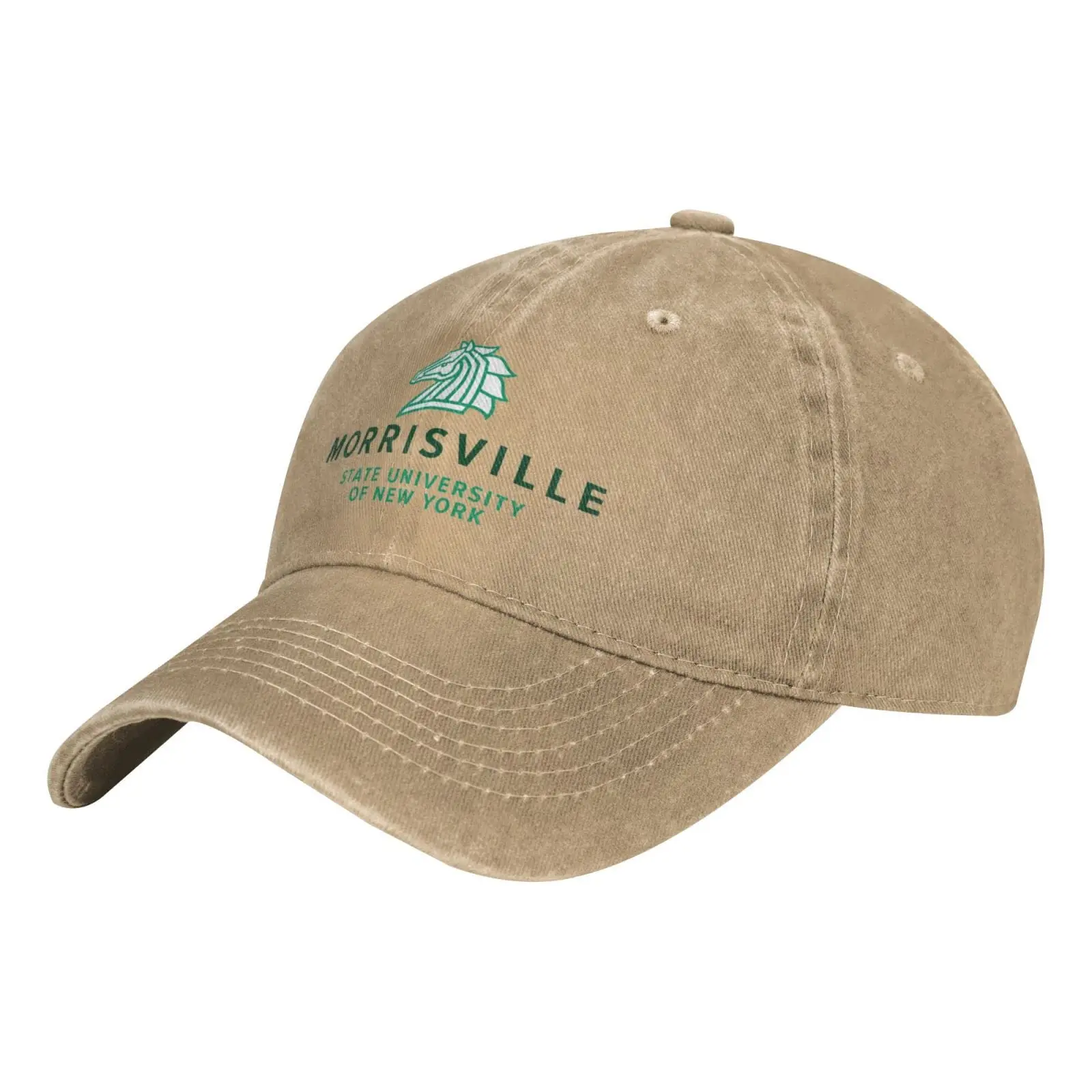 Suny Morrisville Logo Unisex Adjustable for Hat Baseball Cap Casquette Natural