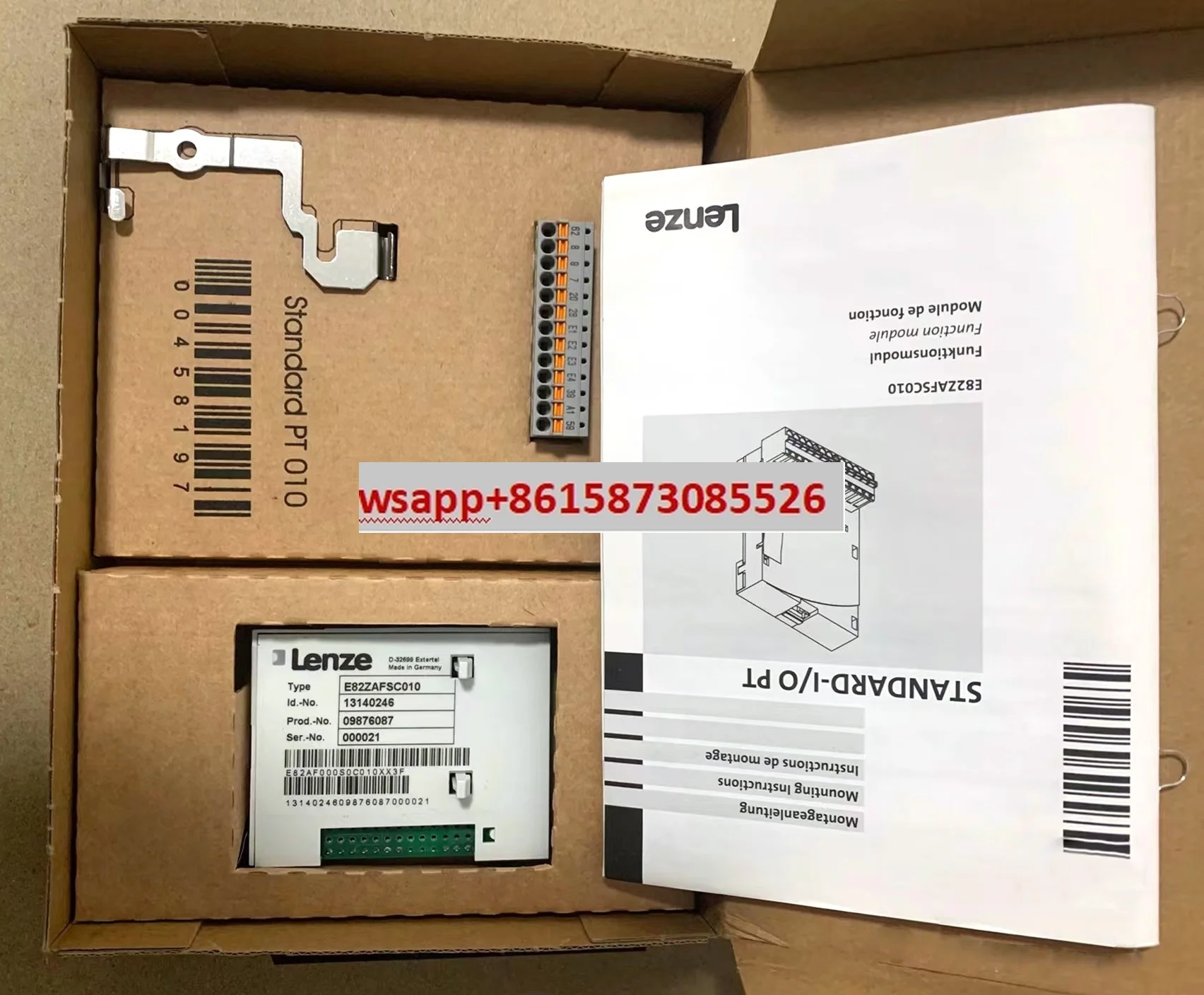 العلامة التجارية الجديدة الأصلية Lenz 8200 IO وحدة E82ZAFS C100 E82ZAFS C001 E82ZAFS C010 #4