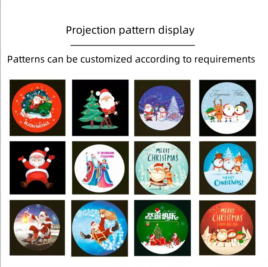 Custom Logo  Projector Advertising Light 80W 100W Sign Wall Projection Waterproof Outdoor HD Rotating Led Advertising Lamp