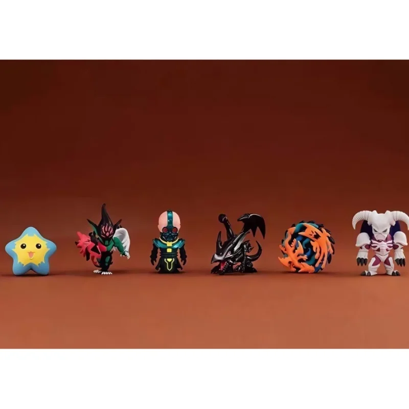 Original em estoque Yu-Gi-Oh! Coleção 02 Red-Eyes Black Dragon Summoned Skull E-Hero Anime Figura Modelo Brinquedo Criança Presentes de Natal