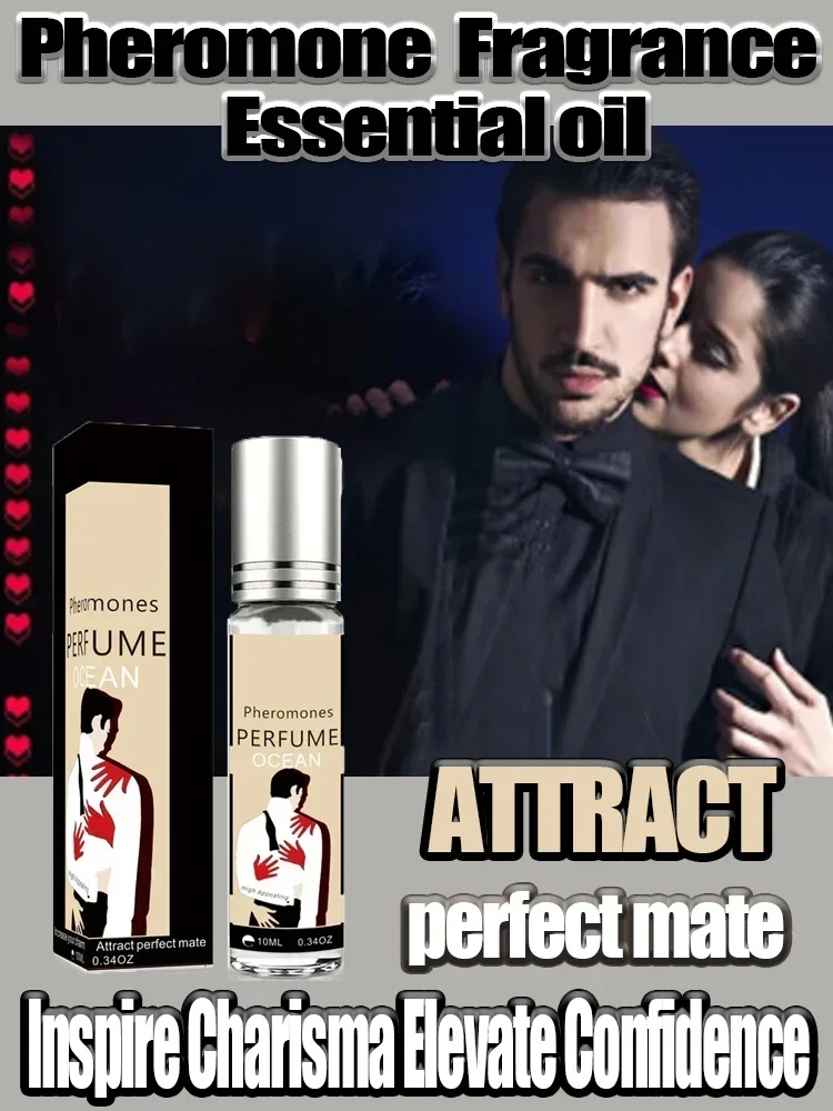 Perfume portátil de feromonas para hombres y mujeres, Bola de fragancia de aceite para adultos, Perfume para coqueteo sexual, esencial