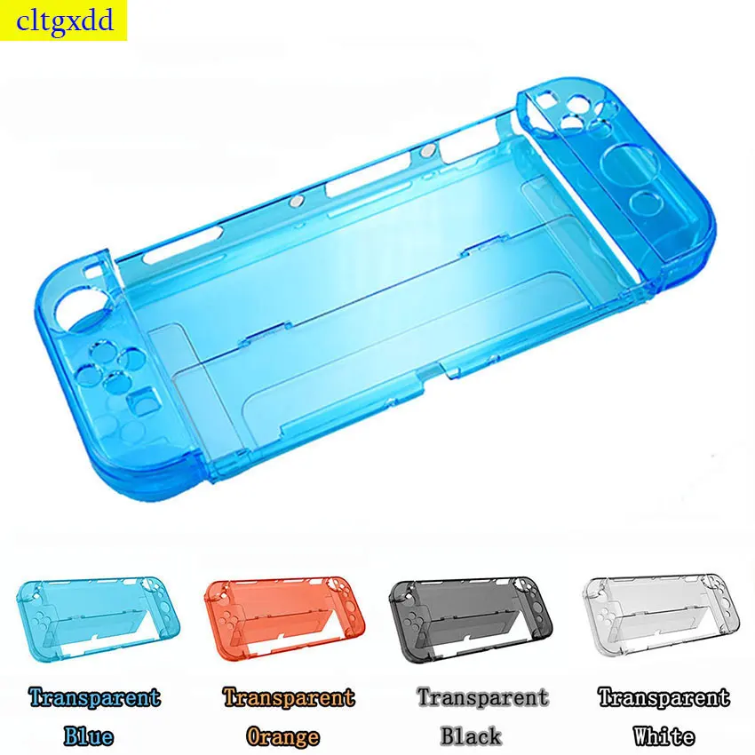 

FOR switch oled protective case split ns host integrated transparent case hard PC protective case crystal controller ha