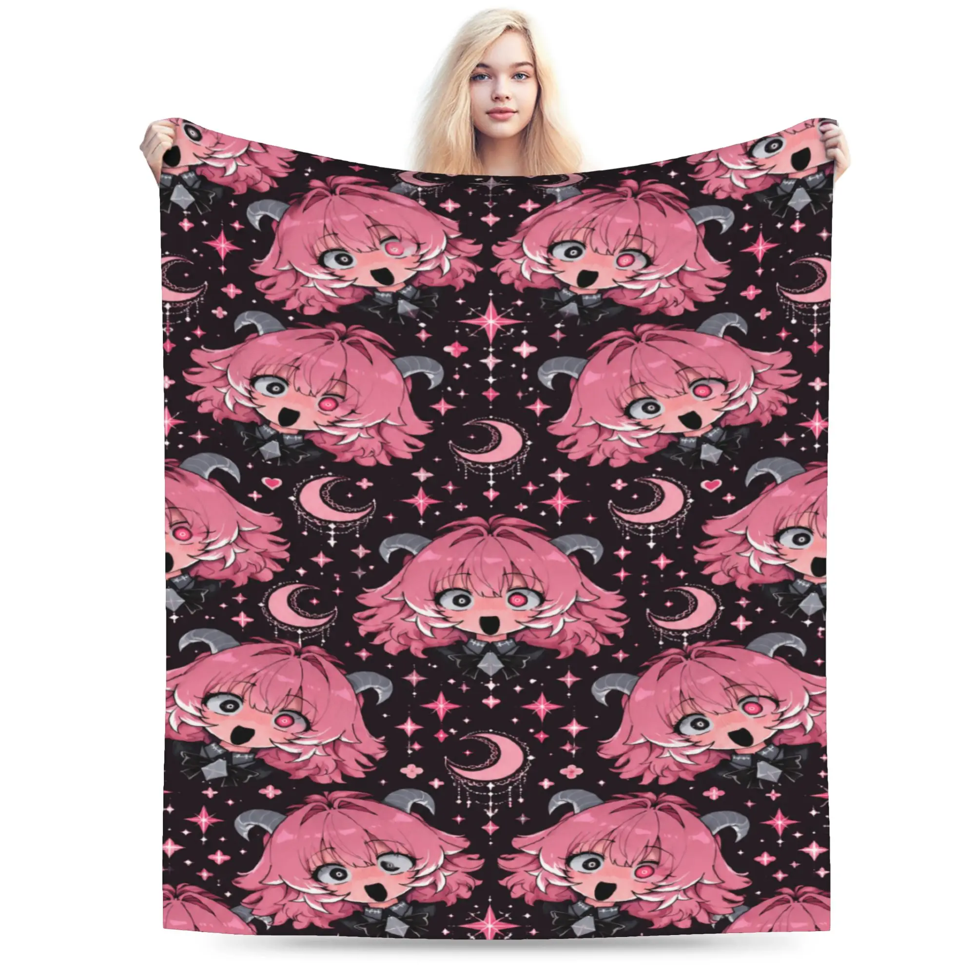 Soft Warm Blanket Travel Drunken Goddess Reflux Bedding Throws  Flannel Bedspread For Couch Chair Fluffy Sofa Bed Cover