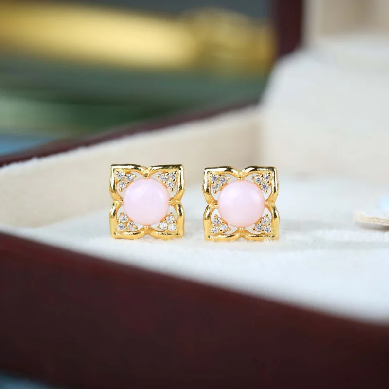 shining-u-925-スターリングシルバー-ピンク-オパール-スタッド-ピアス-女性用-ファインジュエリー-ギフト