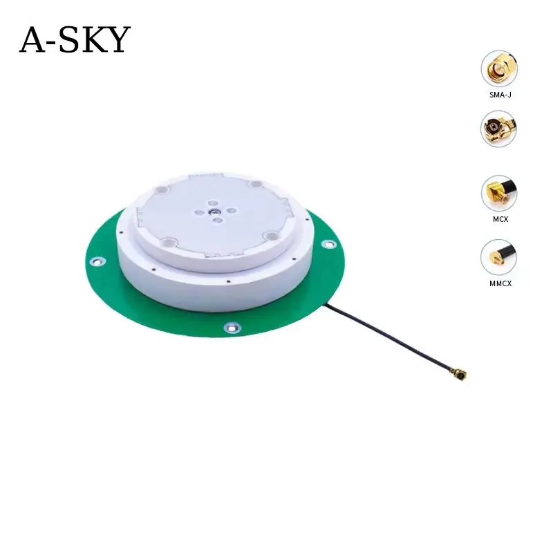 

RTK Встроенный высокоместный GPS-четырехсистемный восьмичастотный измерительный GNSS Активная антенна Прием Single Beidou