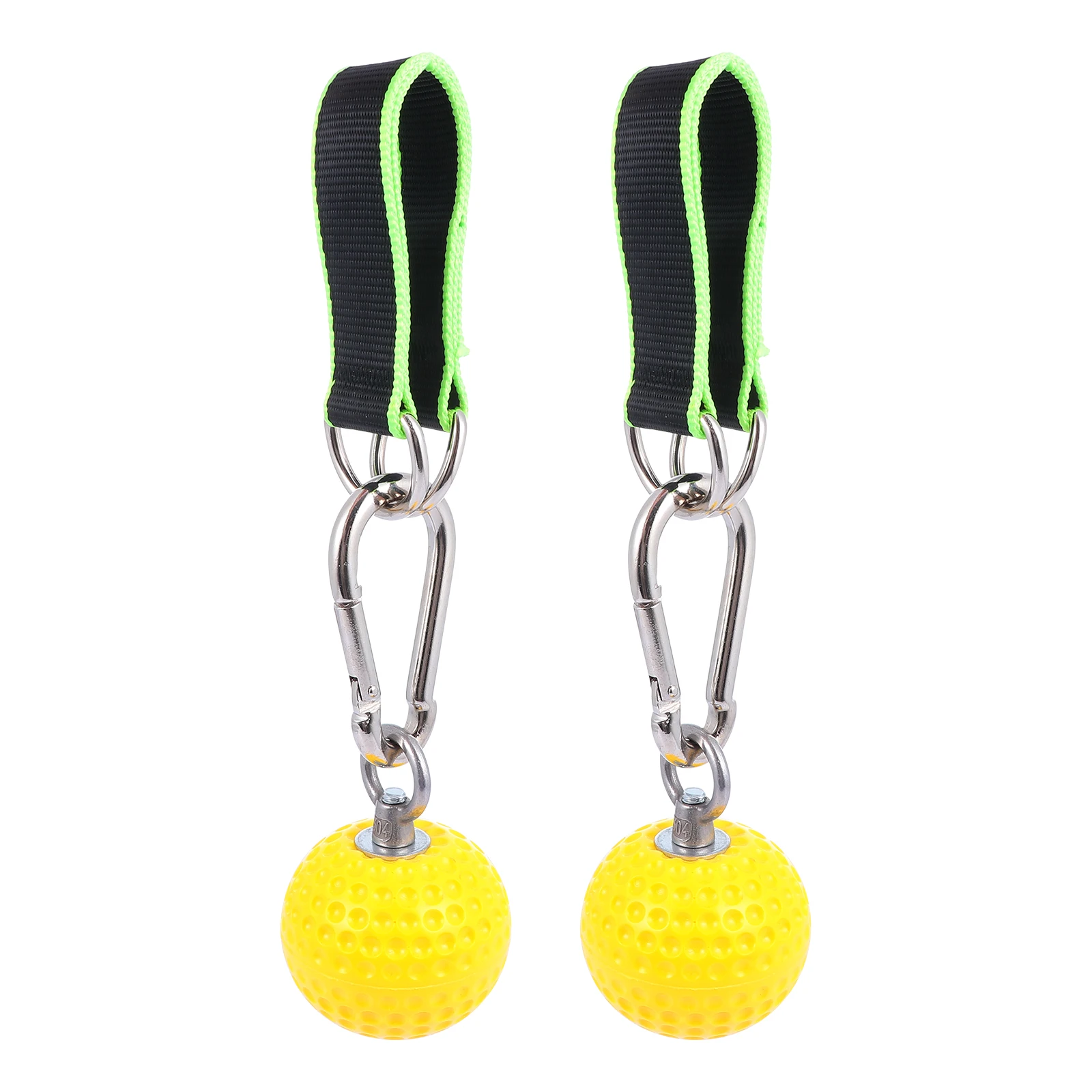 

1Pair Climbing Pull Up Hold Grip Ball Strength Exerciser Non-Skid Straps Gym Hanging Fitness Sling Training Aids