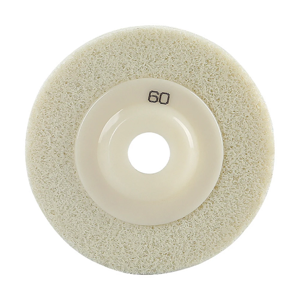 2 Pcs Sponge Polishing Pad Grinding Wheel 4inch 16mm Bore 60-3000 Grit For Fiber Stone Marble for granite Buffing Renovation
