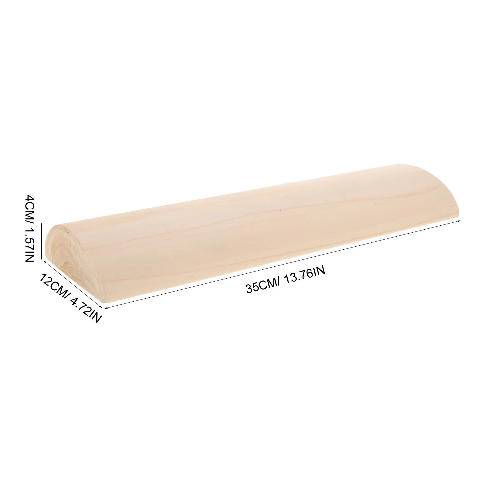 

Solid Wood Neck Support Pillow Moderate Size Sauna Room Shoulder Pain Relief Stiff Neck Relaxing Wooden Cervical Sauna Pillow