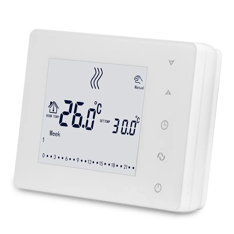 M18K-Wireless For Gas Boiler Water Floor Actuator Smart Thermostat Controller Zone Heating System Hub For Alexa Google