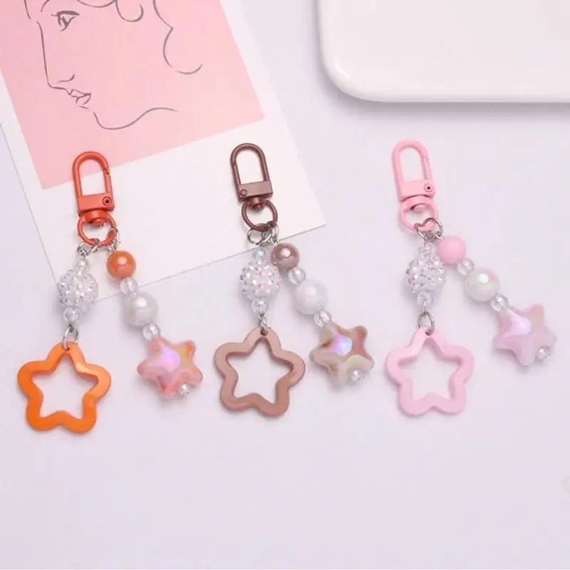 A52E 7 peças Chave multifuncional CLIP CANDY COLO