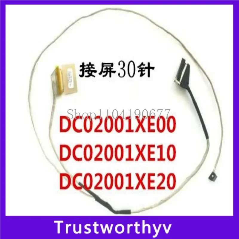 

Гибкий кабель LCD LVDS для ноутбука Lenovo 300-15 300-15isk 300-15heb 30pin bmwq2 EDP кабель dc02001xe10 dc02001xe00 dc02001xe20