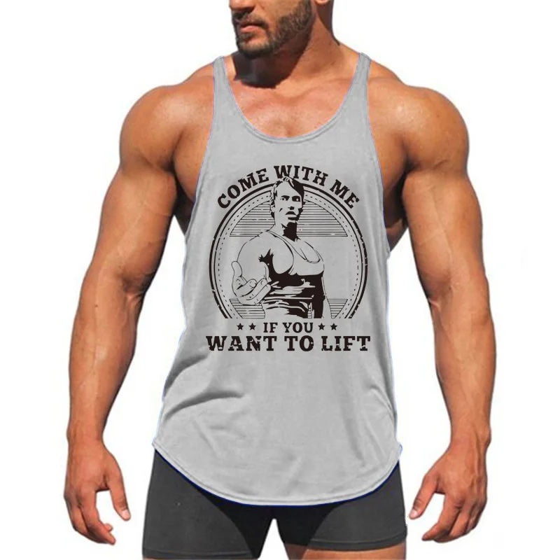 Brand Vest Muscle canottiere senza maniche Fashion Workout Sports Shirt Mens Bodybuilding Fitness Top uomo Gym Tank abbigliamento