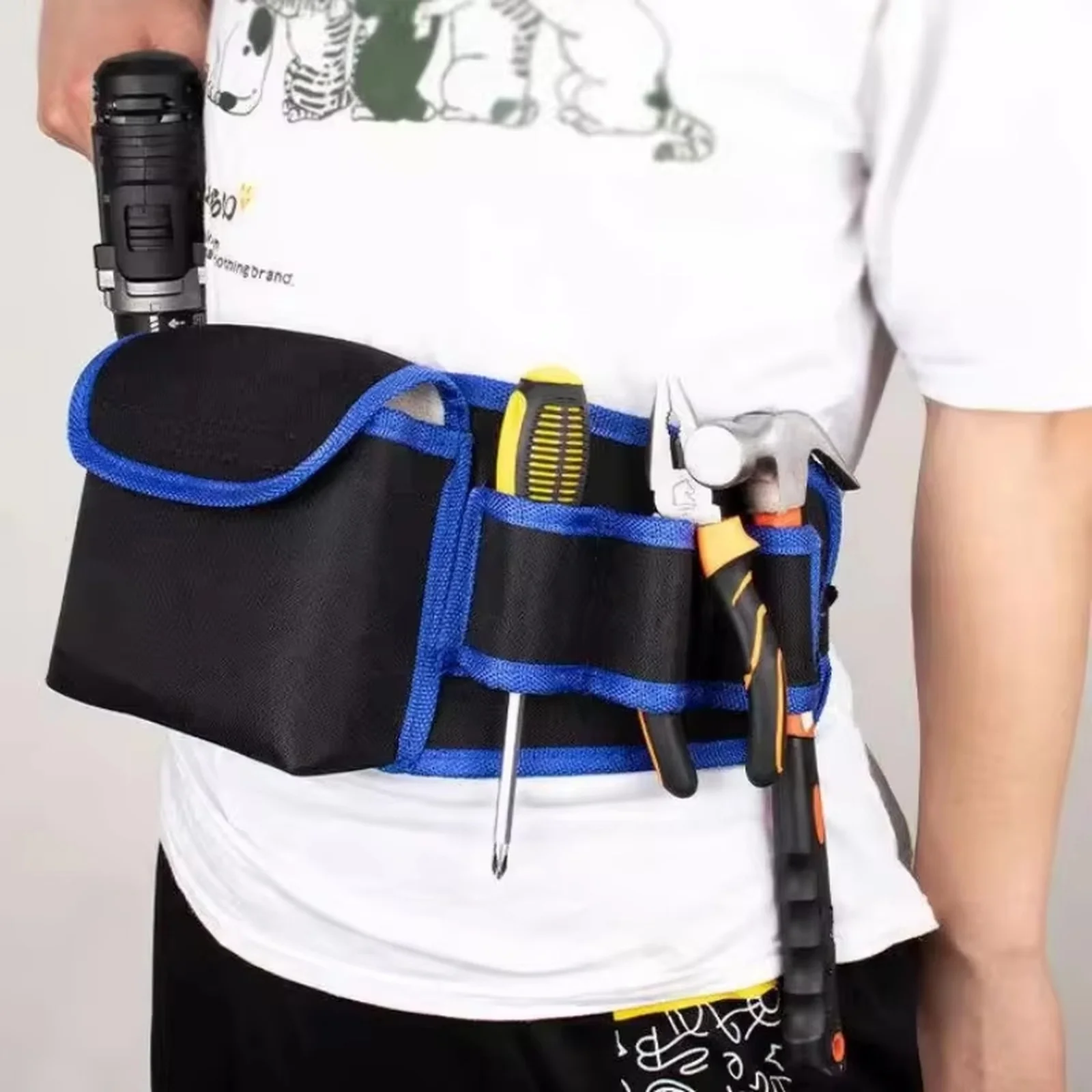 Outdoot Multi Function Tool Pouch Daily Maintain Repair Practical Tool Storage Bag Reusable Easy Carry Tool Organizing Bag