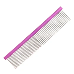 Pet Hair Removal Comb for Dog Comb Cat Detangler Fur Trimming Dematting Deshed Brush Grooming Tool For Long ​Hair Curly Pet
