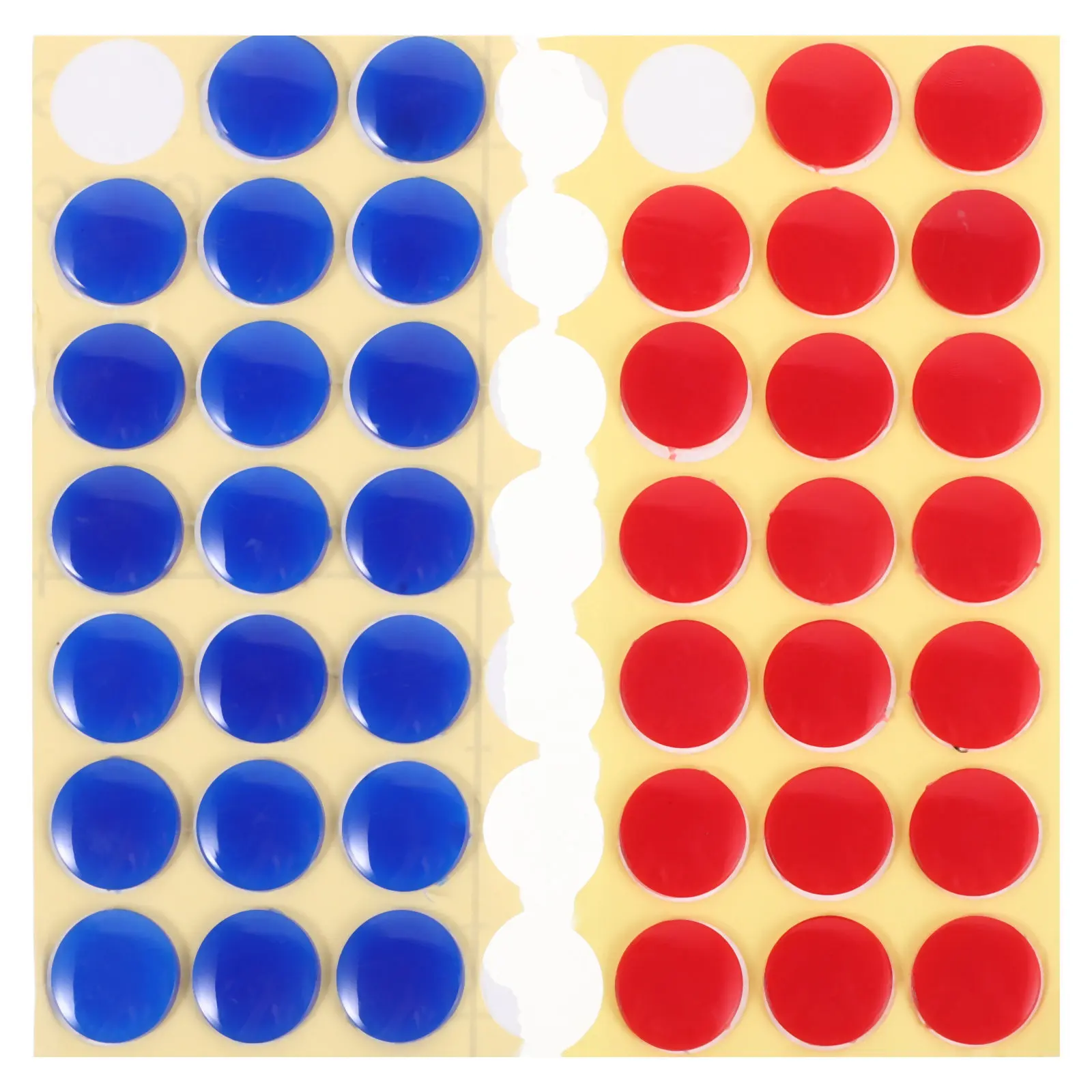 40Pcs Faucet Handle Index Buttons Plastic Hot Cold Water Sign Cap Covers Red Blue for Bathroom Kitchen Sink Shower Bathtub Tap