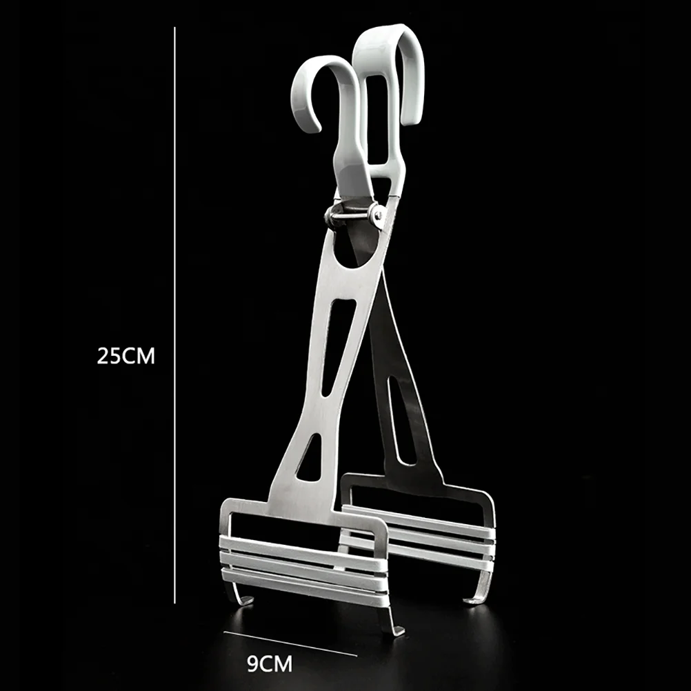 

Multifunctional Anti-Scald Lifter Plate Clamp Kitchen Hot Tongs Dish Clip Pan Gripper Bowl Silicone Stainless Steel Lightweight