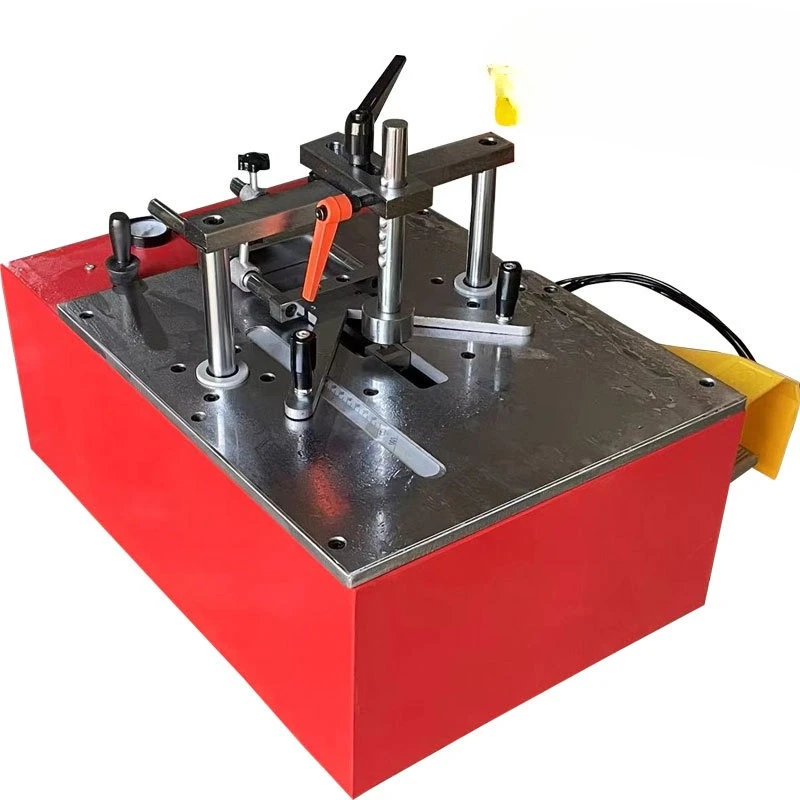 

Настольная машина для угловых гвоздей, 45-градусная установка рамы, фоторамка, оборудование для установки машины для гвоздей