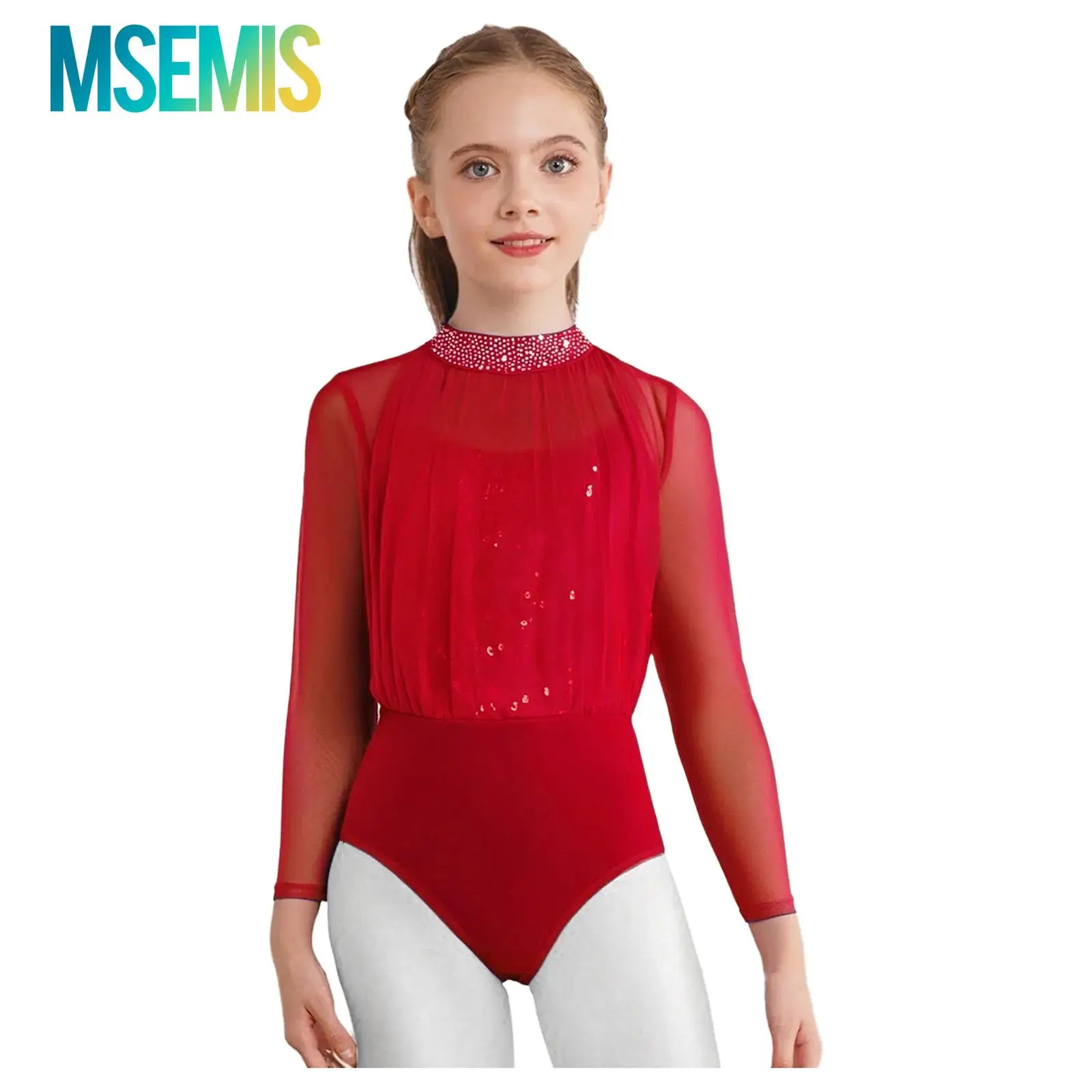 criancas-meninas-ginastica-ballet-camisa-danca-latina-collant-macacao-malha-pura-listra-metalica-botoes-bodysuit-desempenho-traje