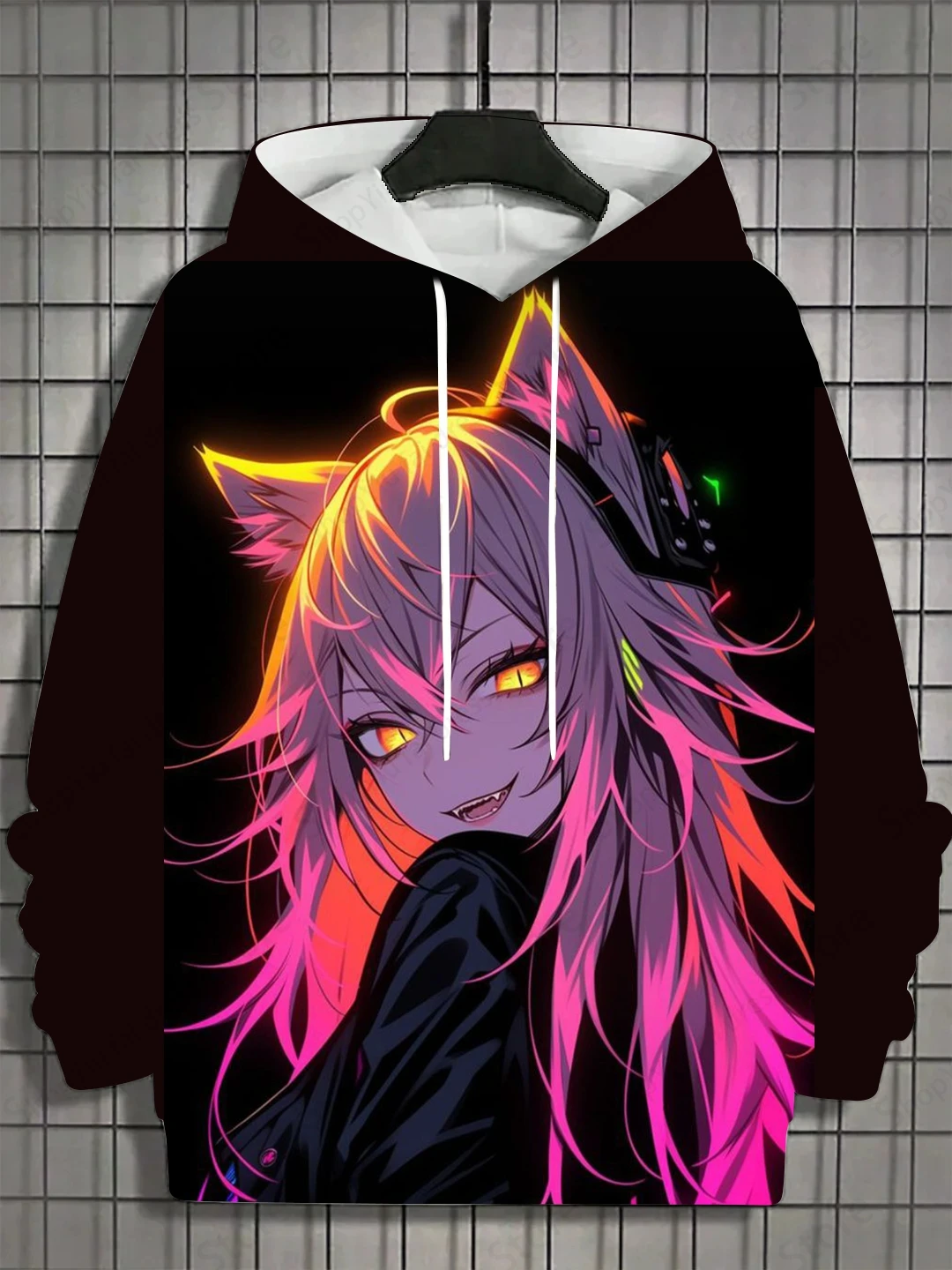 Anime Beauty 3d Print 까마귀 남성 여성 패션 그래픽 후드 소년 코트 여성 땀 남성 의류 남여 Tracksuit 소년 재킷