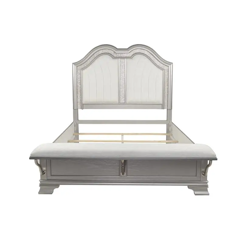 Elegant Queen Bed 5